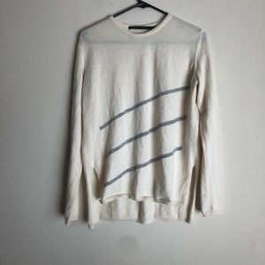 MC Lined Cashmere Sweater